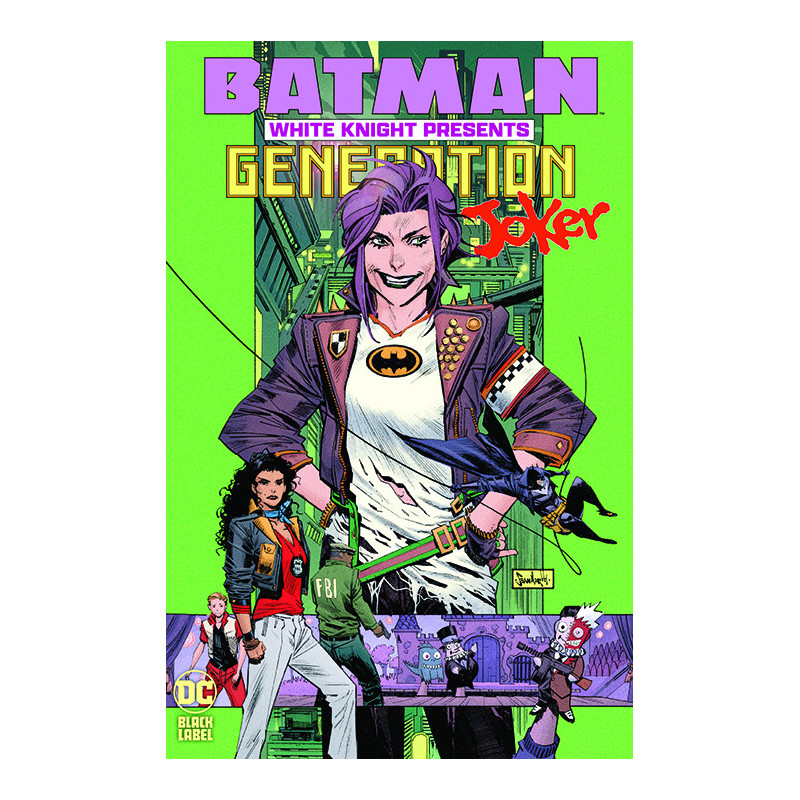 BATMAN WHITE KNIGHT PRESENTS GENERATION JOKER HC  MR 