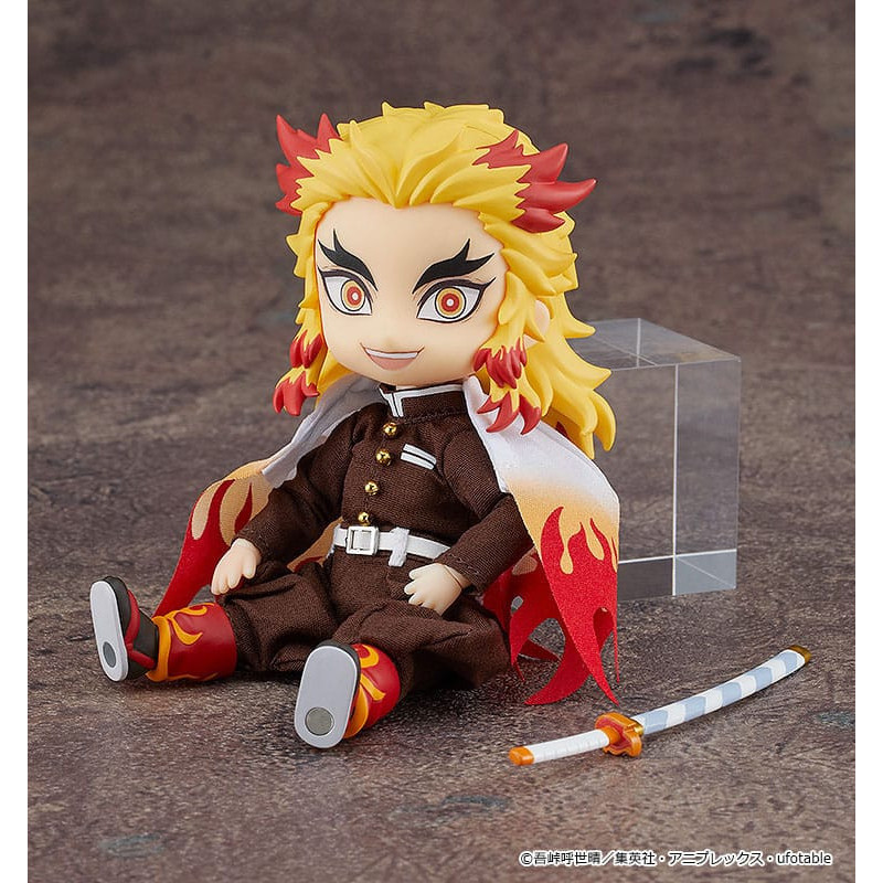 KYOJURO RENGOKU DEMON SLAYER KIMETSU NO YAIBA FIGURINE NENDOROID DOLL 