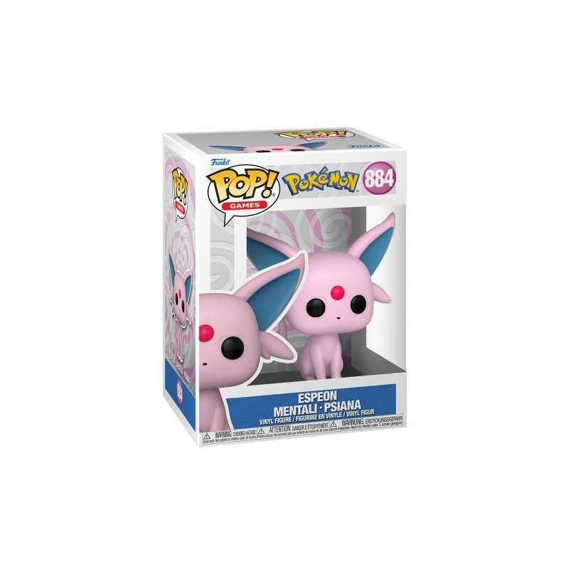 ESPEON EMEA POKEMON POP GAMES VINYL FIGURINE 9 CM