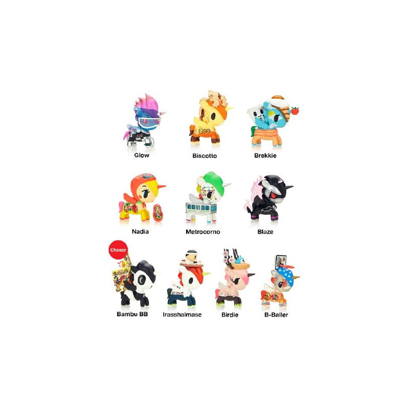 UNICORNO SERIES 12 FIGURINE ALEATOIRE 5 CM