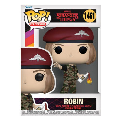 HUNTER ROBIN WITH COCKTAIL STRANGER THINGS POP TV VINYL FIGURINE 9 CM
