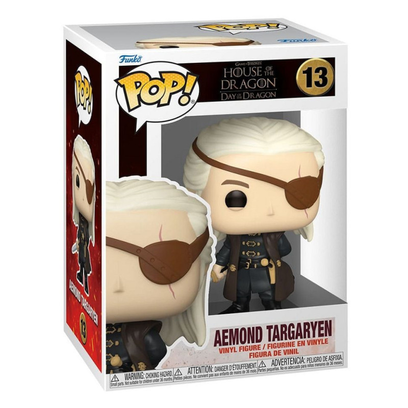 AEMOND TARGARYEN HOUSE OF THE DRAGON POP TV VINYL FIGURINE 9 CM