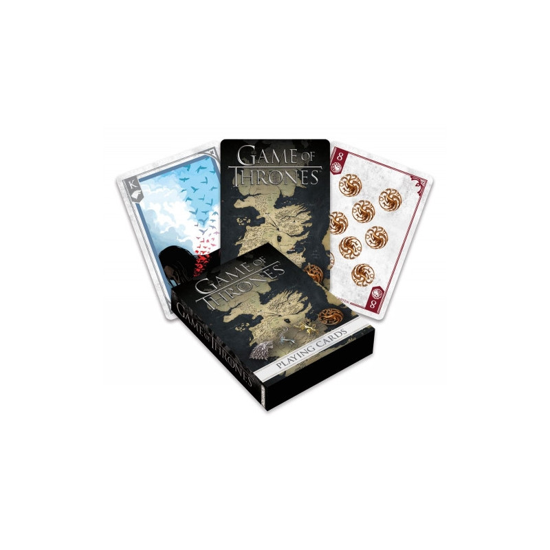 GAME OF THRONES JEU DE CARTES A JOUER ICONS