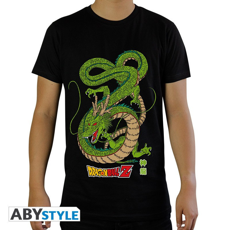 DRAGON BALL TSHIRT DBZ SHENRON HOMME MC BLACK
