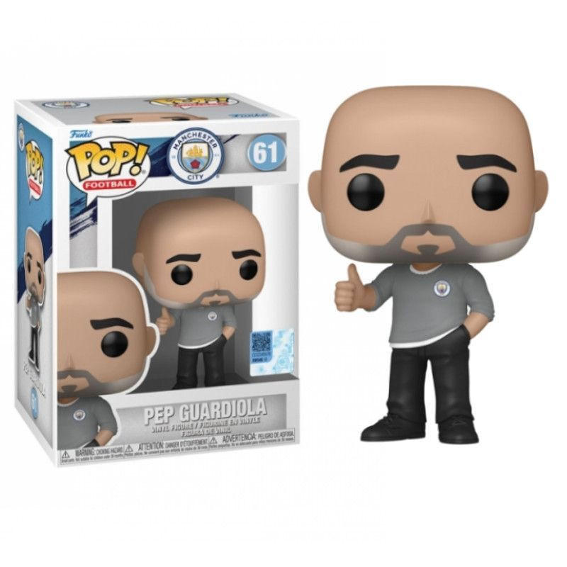 PEP GUARDIOLA EFL POP FOOTBALL VINYL FIGURINE MANCHESTERCITY 9 CM