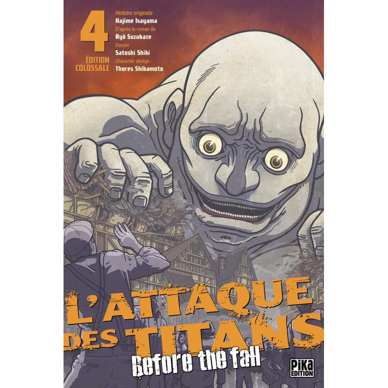 L ATTAQUE DES TITANS  BEFORE THE FALL  EDITION COLOSSALE  L ATTAQUE DE