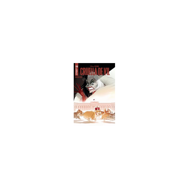 DISNEY VILLAINS CRUELLA DE VIL  4 CVR A BOO