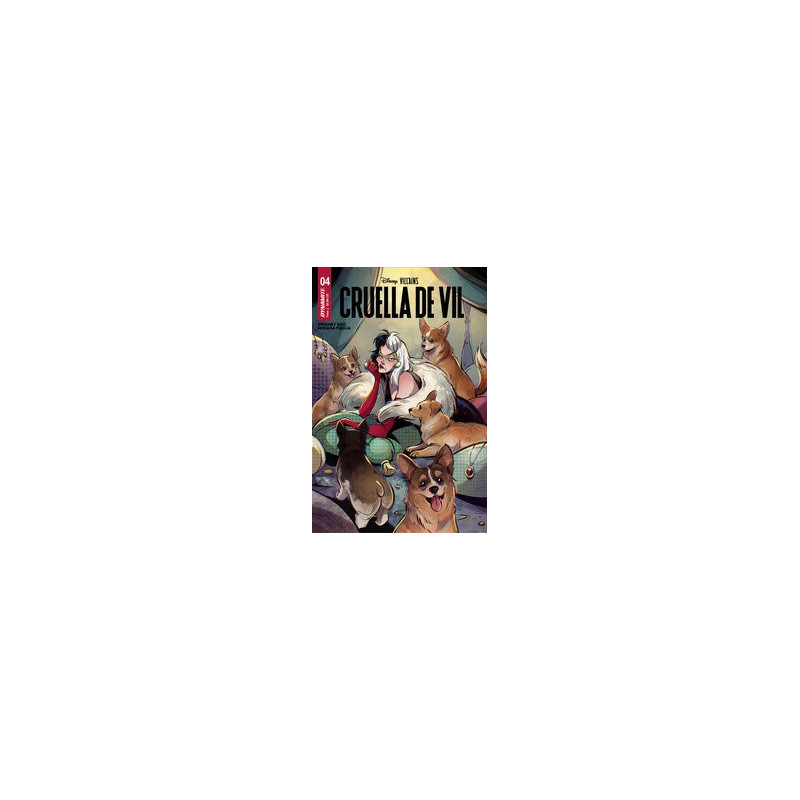 DISNEY VILLAINS CRUELLA DE VIL  4 CVR C LUSKY