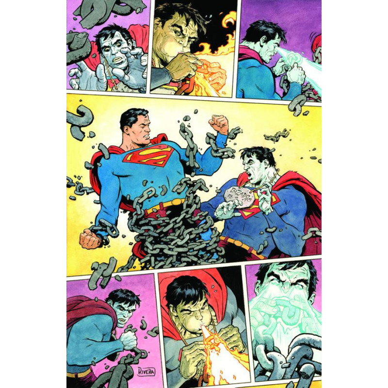 ACTION COMICS  1063 CVR C PAOLO RIVERA CARD STOCK VAR