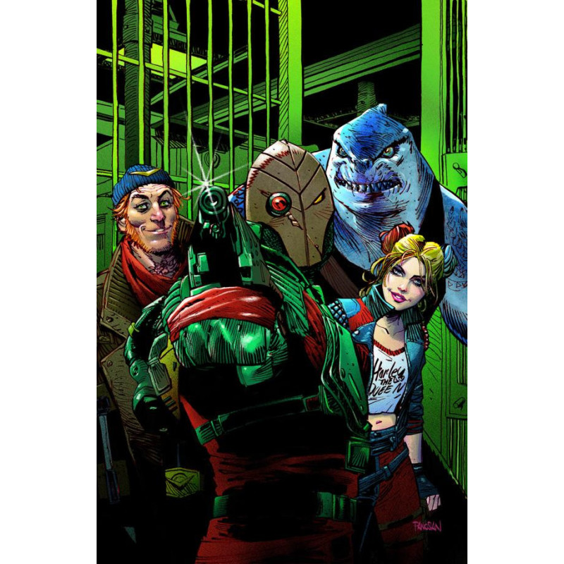 SUICIDE SQUAD KILL ARKHAM ASYLUM  2  OF 5  CVR A DAN PANOSIAN  MR 