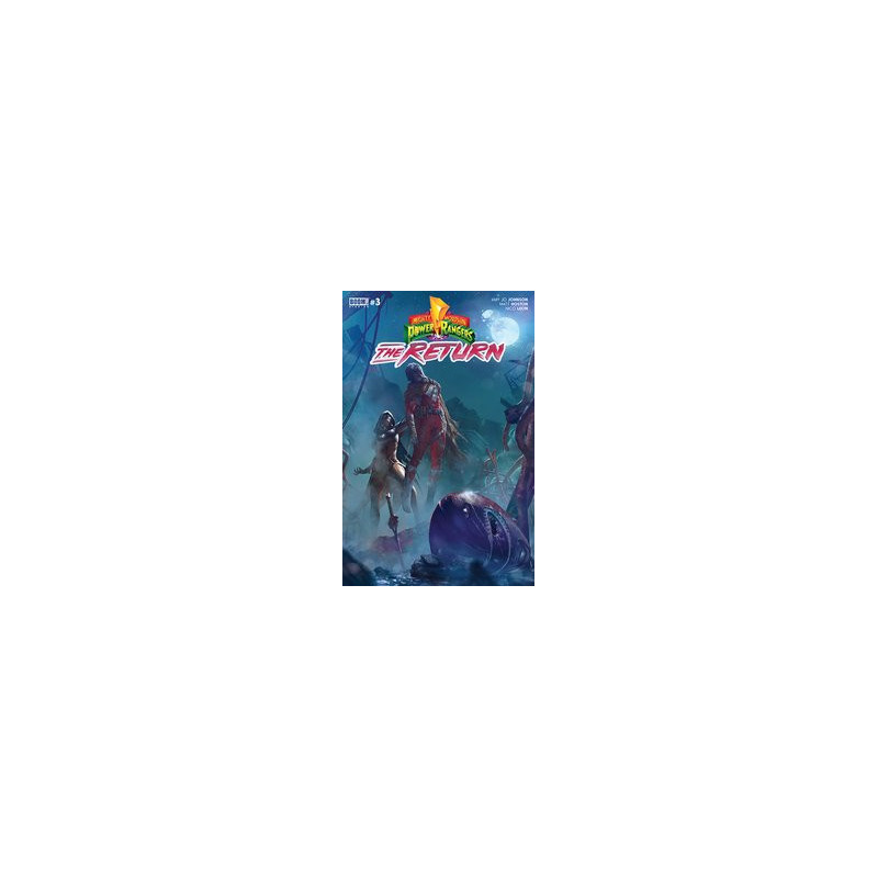 MIGHTY MORPHIN POWER RANGERS THE RETURN  3 CVR B VAR RAHZZAH