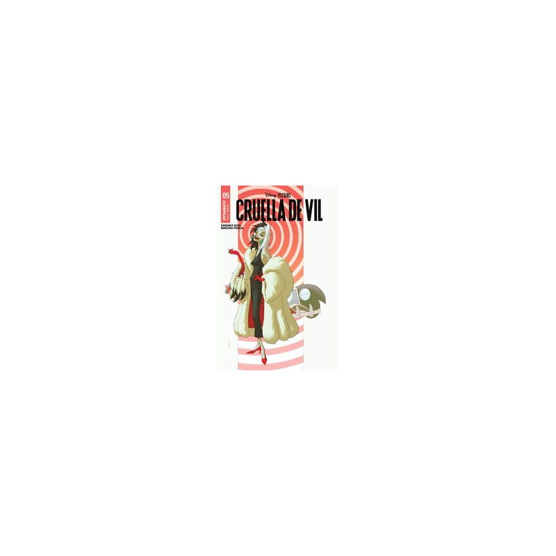 DISNEY VILLAINS CRUELLA DE VIL  5 CVR B FORBES