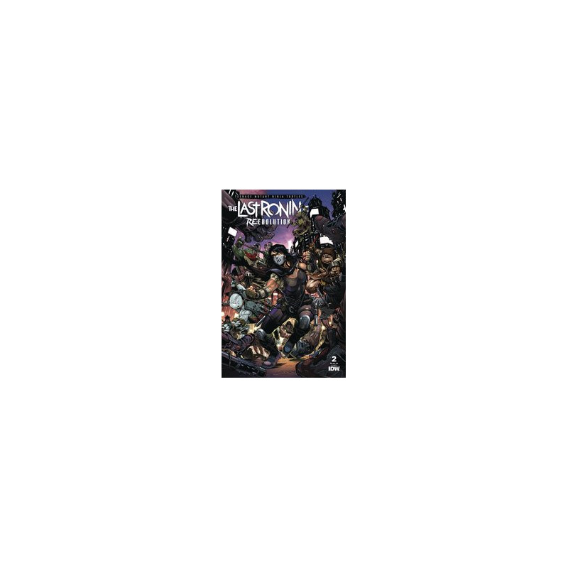 TMNT THE LAST RONIN II RE EVOLUTION  2 CVR A ESCORZAS
