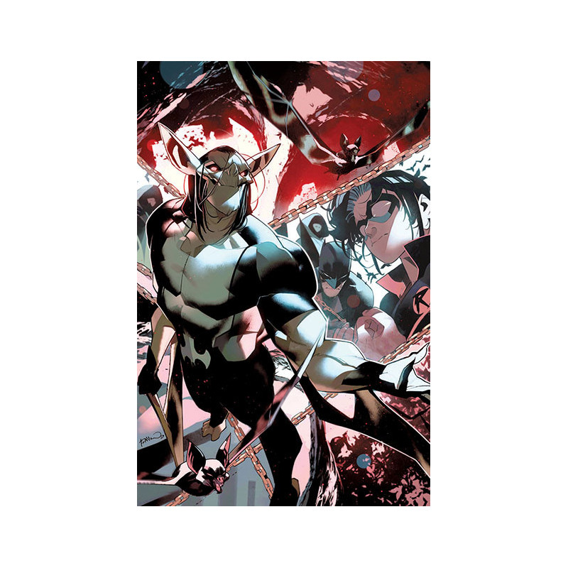 BATMAN AND ROBIN  8 CVR A SIMONE DI MEO