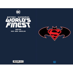 BATMAN SUPERMAN WORLDS FINEST  26 CVR E LOGO FOIL VAR