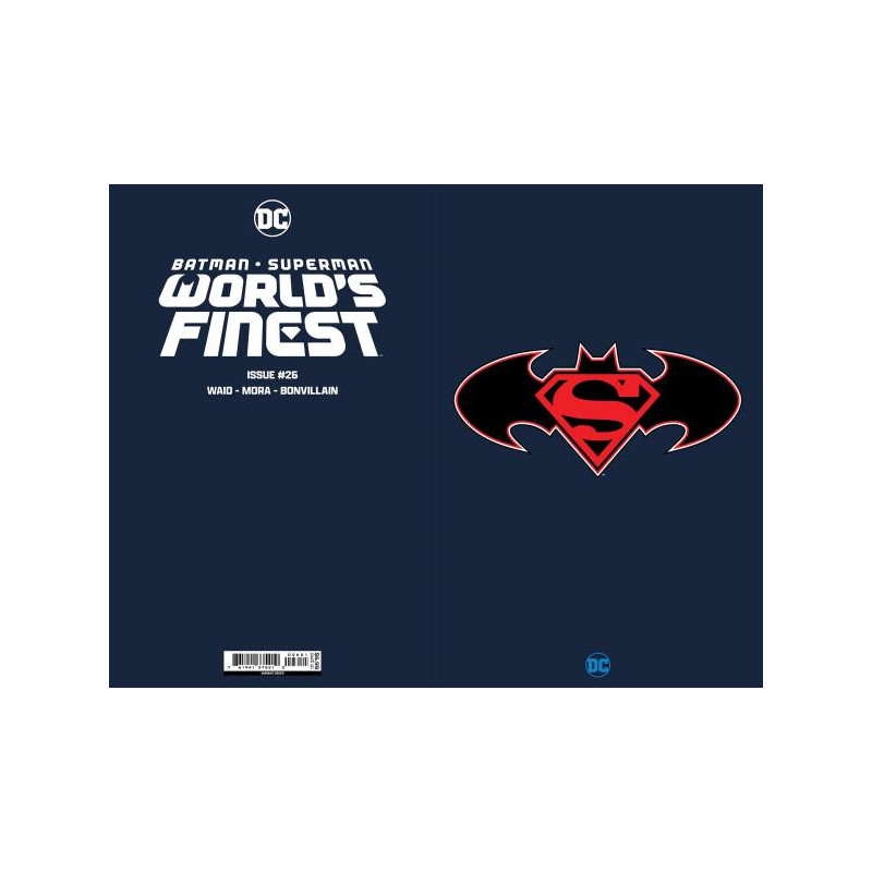 BATMAN SUPERMAN WORLDS FINEST  26 CVR E LOGO FOIL VAR