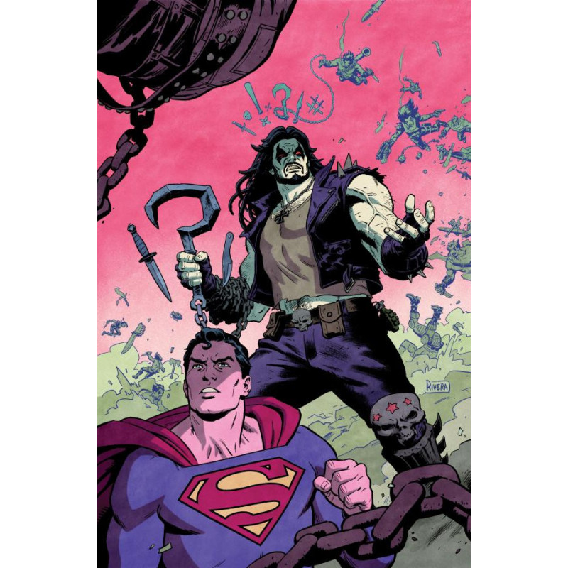 ACTION COMICS  1064 CVR C PAOLO RIVERA CARD STOCK VAR  HOUSE OF BRAINI
