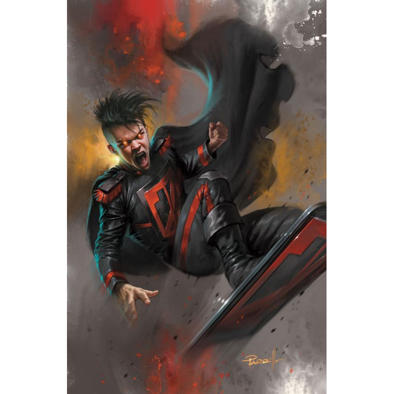 KNEEL BEFORE ZOD  4  OF 12  CVR B LUCIO PARRILLO CARD STOCK VAR