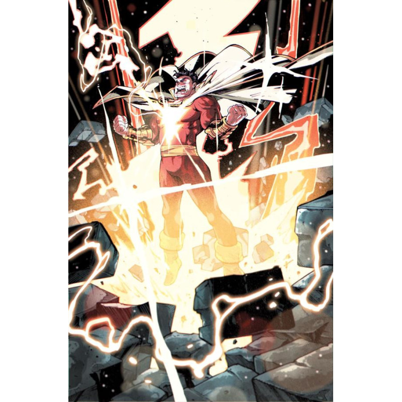 SHAZAM  10 CVR C RICARDO LOPEZ ORTIZ CARD STOCK VAR
