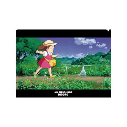 CHEMISE A4 MEI ET TOTORO EN PROMENADE MON VOISIN TOTORO