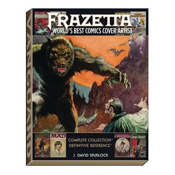 FRAZETTA WORLDS BEST COMICS COVER ARTIST HC
