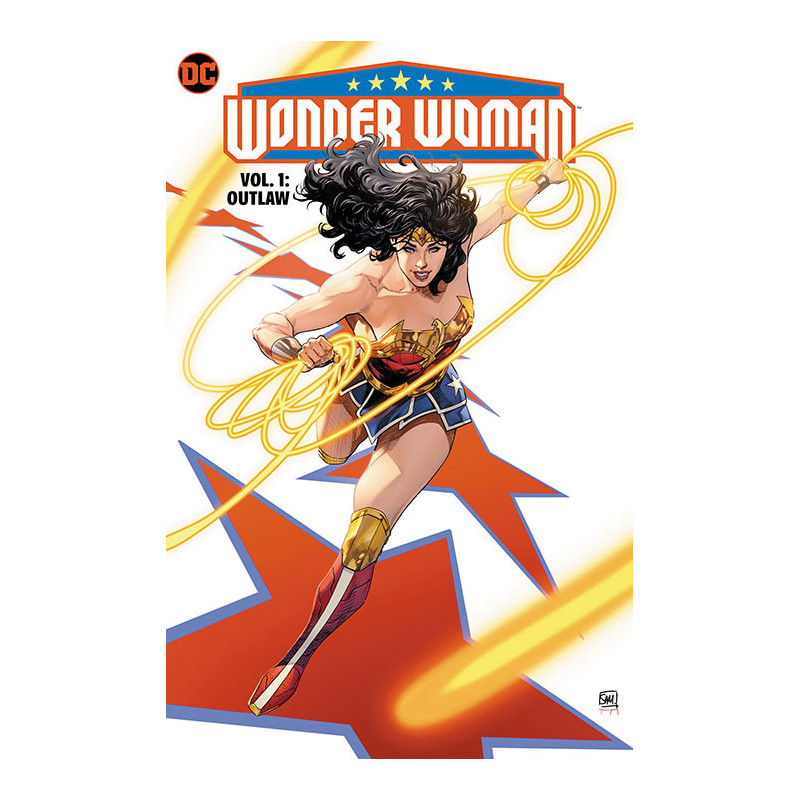WONDER WOMAN  2023  TP VOL 01 OUTLAW BOOK MARKET DANIEL SAMPERE CVR