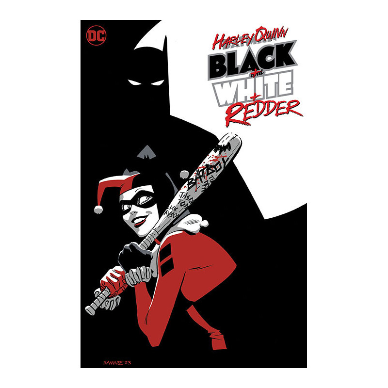 HARLEY QUINN BLACK WHITE REDDER TP