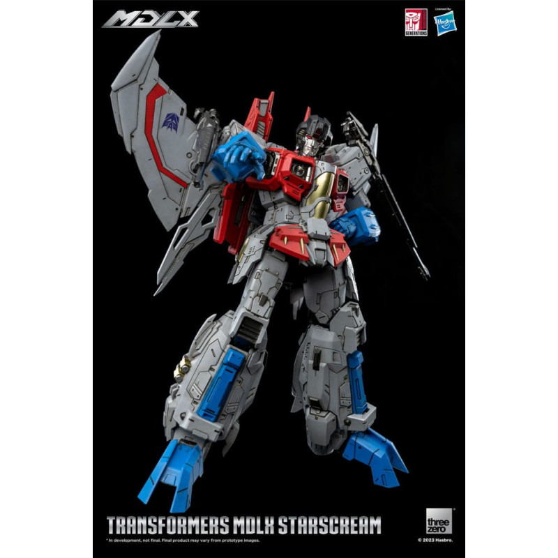 STARSCREAM TRANSFORMERS FIGURINE MDLX 20 CM