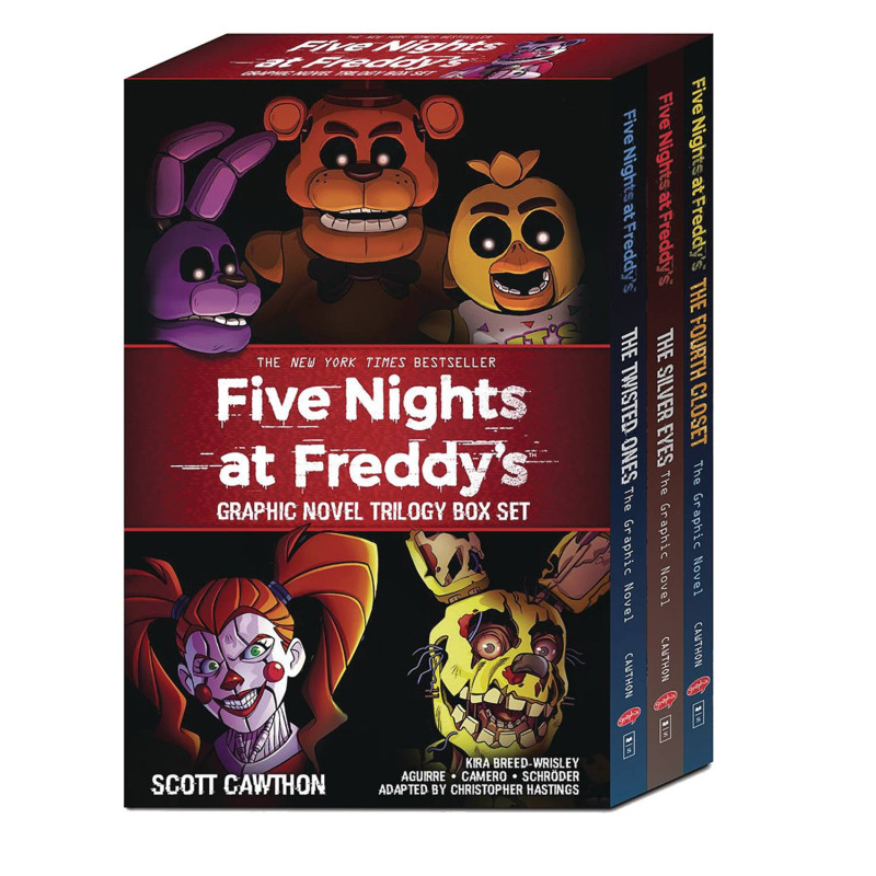 FIVE NIGHTS AT FREDDYS TRILOGY GN BOX SET
