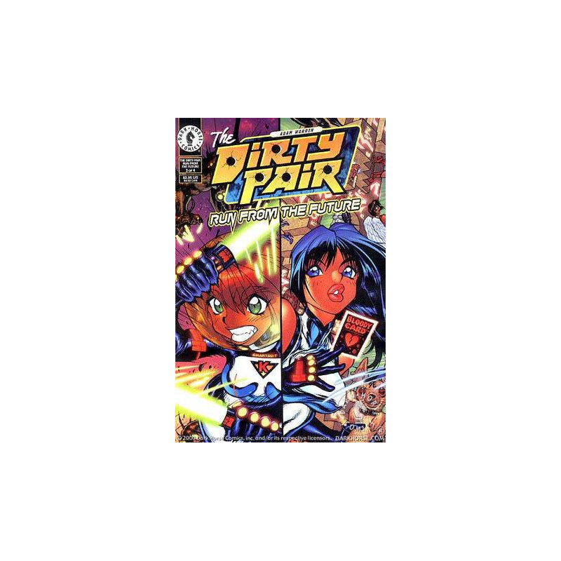 THE DIRTY PAIR RUN FROM THE FUTURE 3 OF 4 WARREN COVER