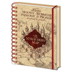 HARRY POTTER THE MARAUDERS MAP A5 WIRO NOTEBOOK