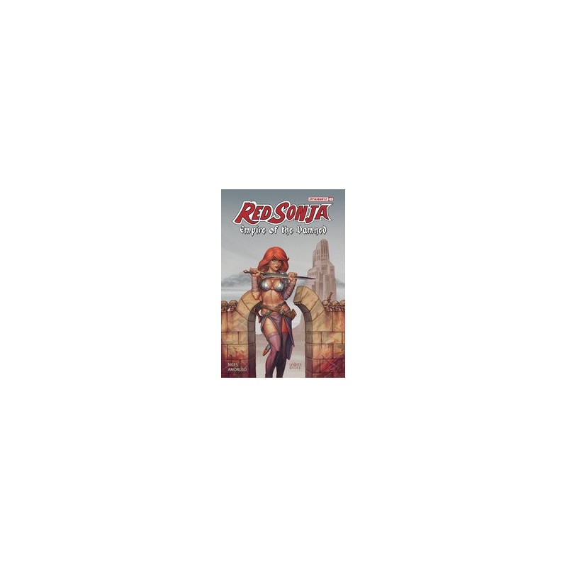 RED SONJA EMPIRE DAMNED  3 CVR B LINSNER