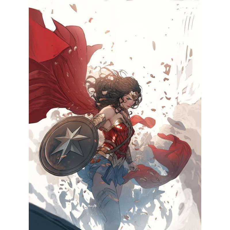 WONDER WOMAN  10 CVR C DAXIONG CARD STOCK VAR