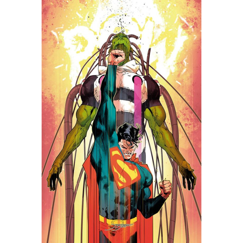 ACTION COMICS  1066 CVR B JORGE JIMENEZ CARD STOCK VAR  HOUSE OF BRAIN