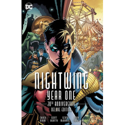 NIGHTWING YEAR ONE 20TH ANNIVERSARY DELUXE EDITION HC BOOK MARKET SCOT