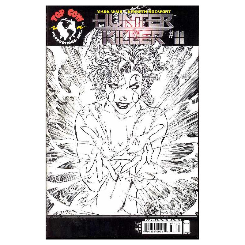 HUNTER KILLER SILVESTRI BLACK AND WHITE INCV CVR 11