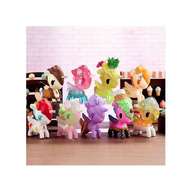 FROZEN TREATS UNICORNO TOKIDOKI MINIFIGURINE ALEATOIRE 5 CM