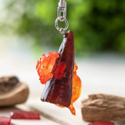 PORTECLES 3D CALCIFER LE CHATEAU AMBULANT
