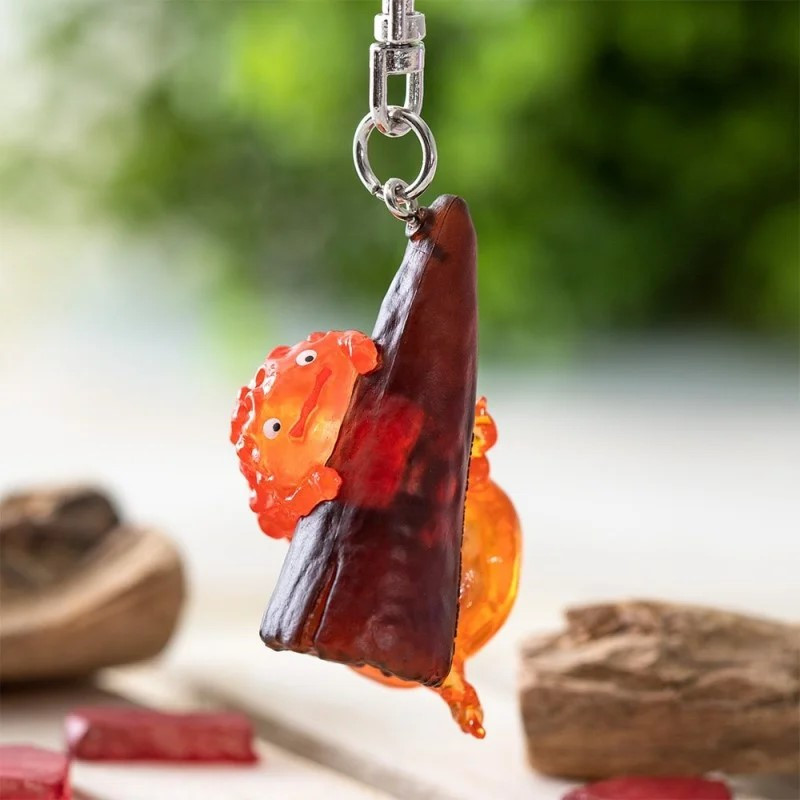 PORTECLES 3D CALCIFER LE CHATEAU AMBULANT