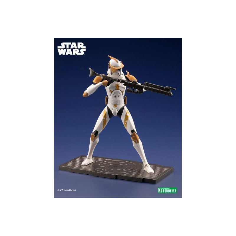 COMMANDER CODY STAR WARS THE CLONE WARS STATUE PVC ARTFX 17 CM