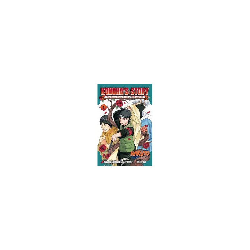 NARUTO KONOHAS STORY STEAM NINJA SCROLLS MANGA GN VOL 1