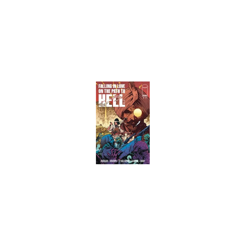 FALLING IN LOVE ON PATH TO HELL  2 CVR A BROWN