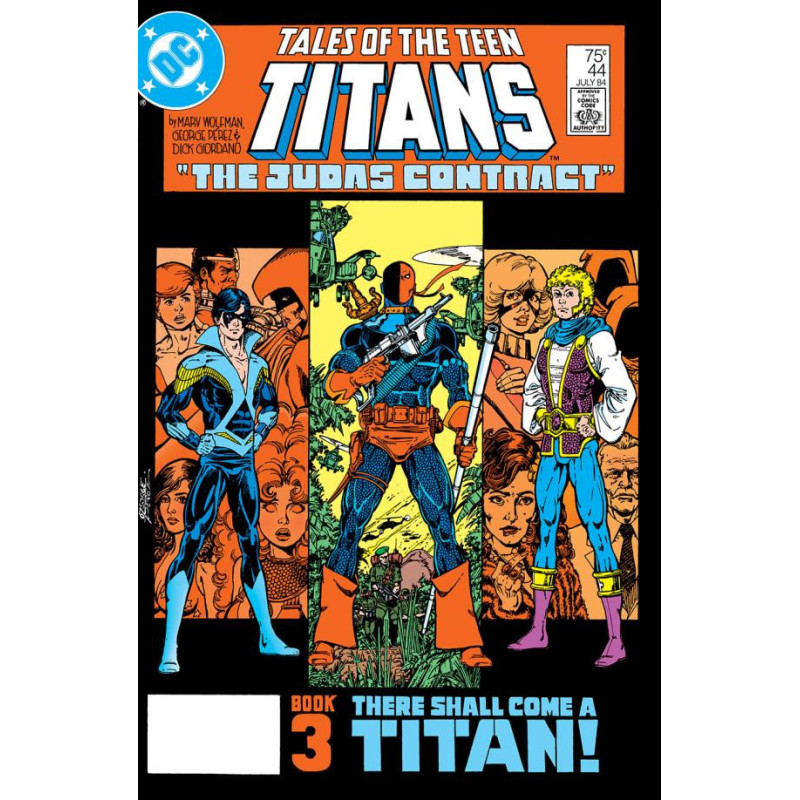 TALES OF THE TEEN TITANS  44 FACSIMILE EDITION CVR A GEORGE PEREZ