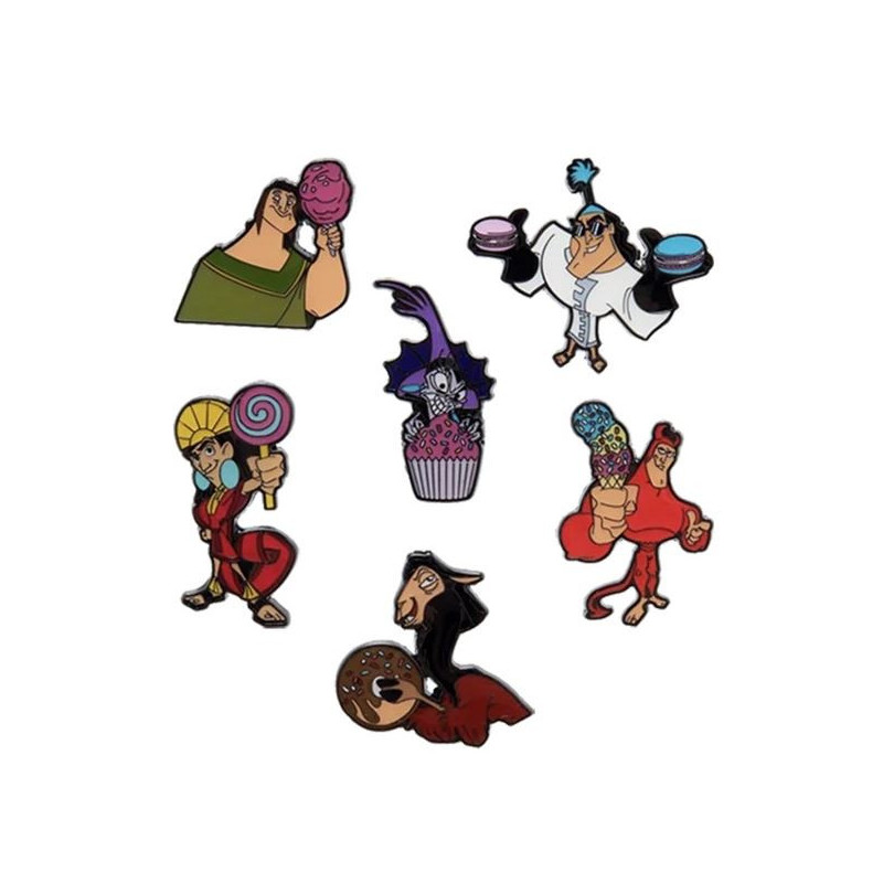 KUZCO EMPERORS NEW GROOVE FOOD DISNEY BLIND BOX PINS