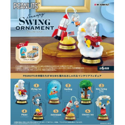 SNOOPY SWING VIGNETTE ORNAMENT FIGURINE MYSTERY BOX 5 CM
