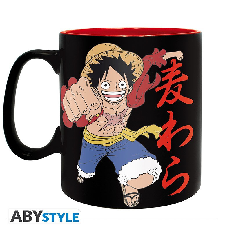 LUFFY AND SKULL ONE PIECE MUG 460 ML