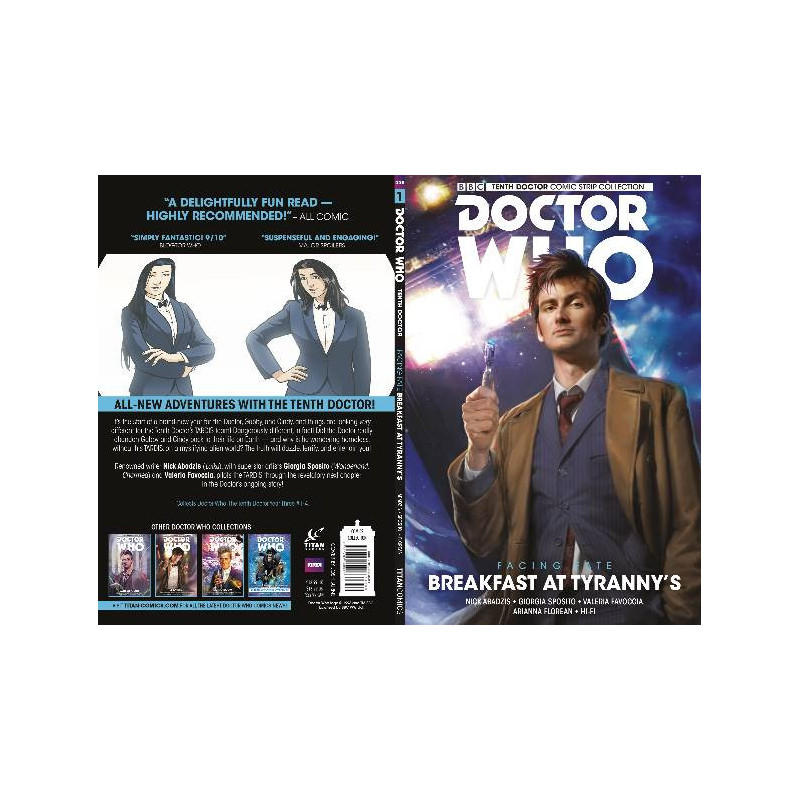 DOCTOR WHO 10TH FACING FATE TP VOL 01 BREAKFAST AT TYRANNYS