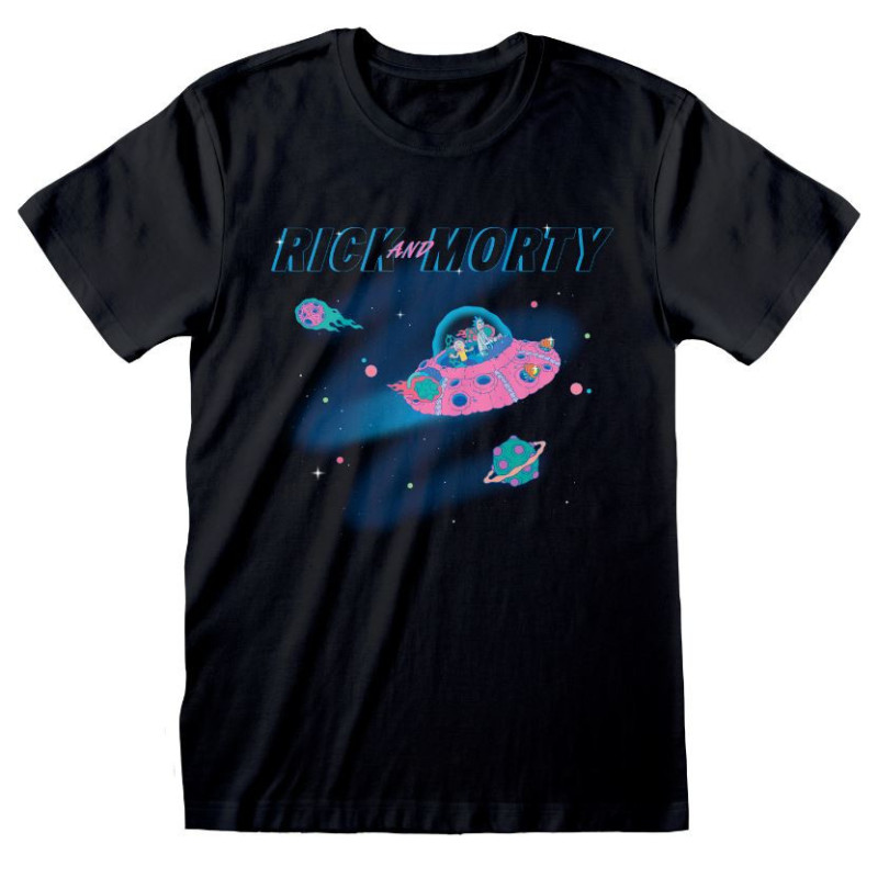 RICK AND MORTY IN SPACE TSHIRT TAILLE M