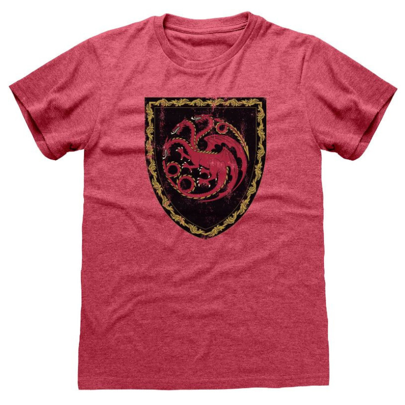 HOUSE OF THE DRAGON TARGARYEN CREST TSHIRT TAILLE M