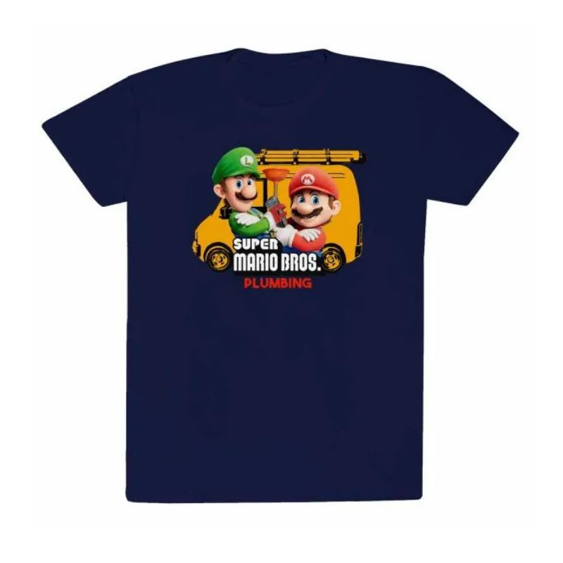 NINTENDO SUPER MARIO PLUMBING TSHIRT TAILLE M